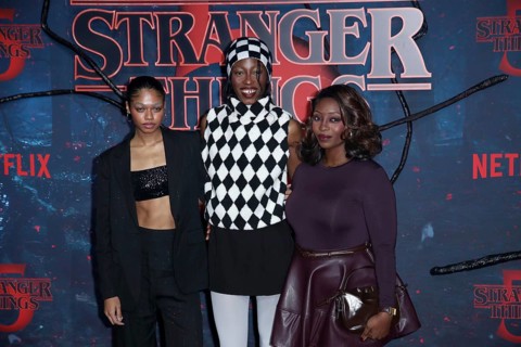 Maureen Adim, Toni Dreher-Adenuga, Temi Dreher-Adenuga - Netflix Stranger Things fan event season