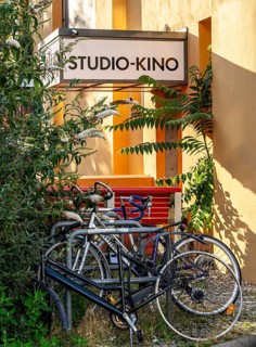 Kultkino Babylon am Rosa Luxemburg Platz, arthouse cinema opened in 1929, some of whose films are