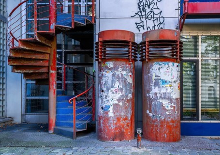 Industrial technology, architecture at the Technical University of Berlin on the 17th of June in