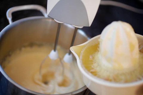 Swabian cuisine, preparation mass for oven slippery, sweet main course or dessert, dessert, typical