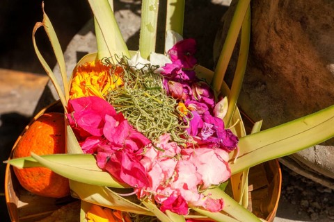 Canang Sari is a Balinese offering that expresses Wasa (God) or the creators of life to Sang Hyang