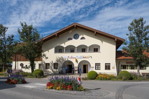 Bayrische Regiobahn railway station, BRB, public transport stop, Lenggries, Tölzer Land, Upper