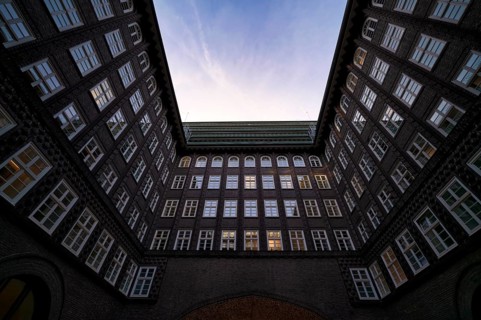 Chilehaus, Kontorhaus, brick expressionism, Kontorhausviertel, Free and Hanseatic City of Hamburg,