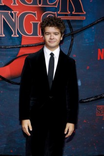 Gaten Matarazzo at the Stranger Things fan event in Hangar 7 at Tempelhof Airport in Berlin on 18