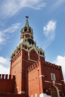 Spasskaya tower. Kremlin. Moscow. Russia