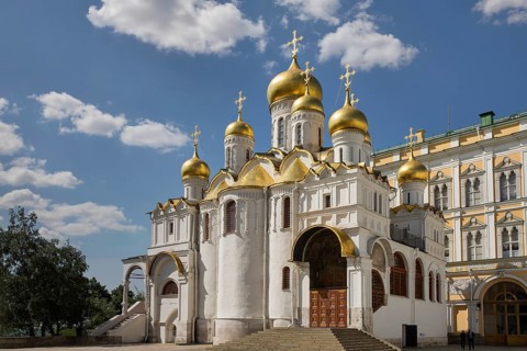 Annunciation Cathedral. Kremlin. Moscow. Russia
