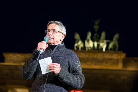Stefan Rahmstorf (climate researcher at the Potsdam Institute for Climate Impact Research) speaks