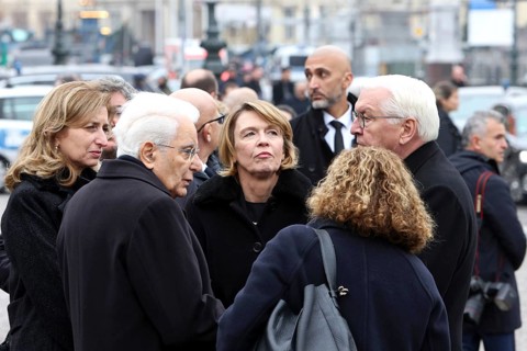 Discussion Laura Mattarella, H.E. Sergio Mattarella President of the Italian Republic, Elke