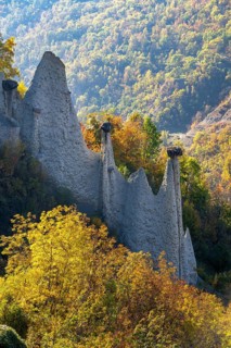 Earth pyramids of Euseigne, Canton of Valais, Switzerland