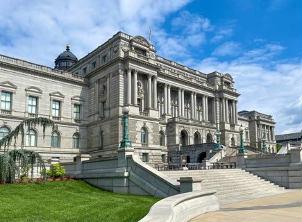 USA, Washington, Federal Institution of Library of Congress Building, the world biggest library