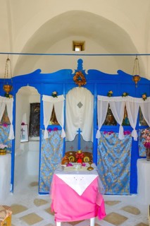 Ano Mera, Mykonos, Cyclades, Greece - Small church from the 18th century on the site of the Gyzi