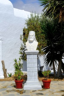 Ano Mera, Mykonos, Cyclades, Greece - The Panagia Tourliana monastery is the center of Ano Mera.