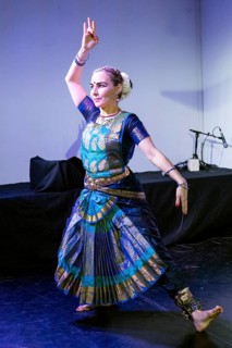 Eva Isolde Balzer, dancer, Hope in Resonance, Carnatic Music and Bharatanatyam Fundrising Evening