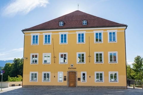 Rathaus, Bad Tölz, Upper Bavaria, Bavaria, Germany