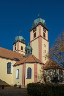 Monastery Church, St. Märgen, Southern Black Forest, Black Forest, Baden-Württemberg, Germany
