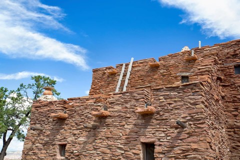 Southwestern hopi house 1905 architecture abstract