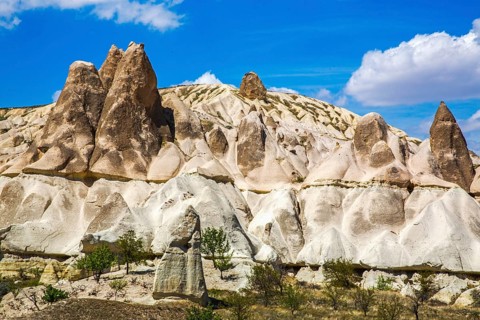 Bagildere Valley, fantastic tuff rock formations, Cappadocia, Turkey
