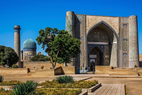 Bibi Xanom Mosque, Samarkand, Uzbekistan