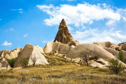Kiliclar Valley, fantastic tuff rock formations, Cappadocia, Turkey