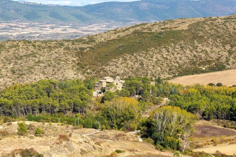 Sanctuary of Nuestra Señora de Valentuñana monastery, Sos del Rey Catolico, Cinco Villas district,