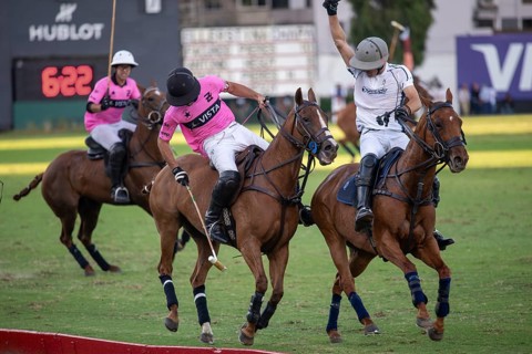Scene at the 132nd Argentinean Open Polo Championship (Spanish Campeonato Argentino Abierto de