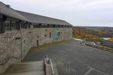 Ehemalige NS Ordensburg Vogelsang, Eifel National Park, Schleiden-Gemünd, North Rhine-Westphalia,