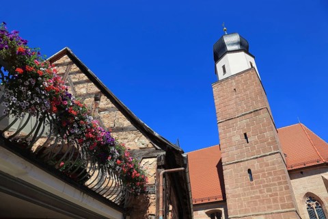 Chapel, Our Lady, Frauenkapelle in the old town, city of Heideck in the district of Roth, Middle