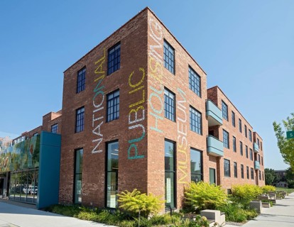 Chicago, Illinois - The National Public Housing Museum. The museum occupies the last standing