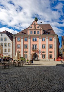 Town Hall, Baroque Building, Rottenburg am Neckar, Baden-Württemberg, Germany