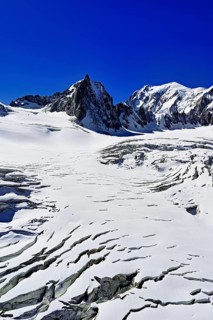 View of the mountains from the Télécabine Panorama Railway, La Tour Ronde, Mont Blanc, in the