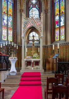 Christ Chapel, Hohenzollern Castle, ancestral home of the House of Hohenzollern, interior, noble