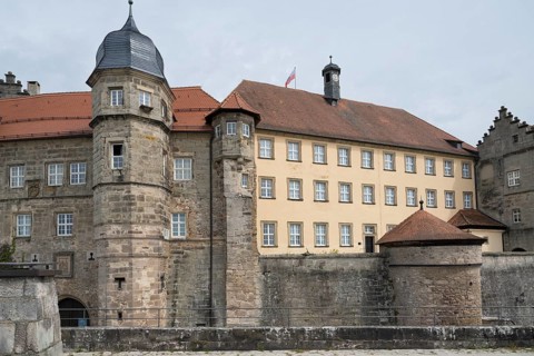 Rosenberg Fortress, Obere Altstadt, Kronach, Upper Franconia, Franconia, Bavaria, Germany