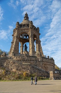 Kaiser-Wilhelm-Denkmal, Porta Westfalica, North Rhine-Westphalia, Germany