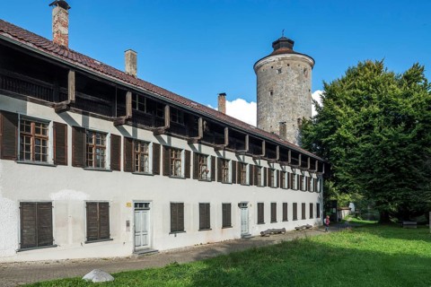 Apretur and Diebsturm, Isny, Allgäu, Baden-Württemberg, Germany