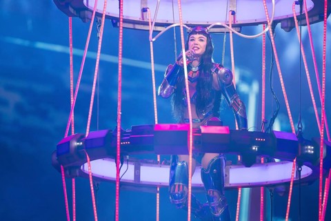 Katy Perry live on The Lifetime Tour 2025 in Berlin's Uber Arena on 21.10.2025