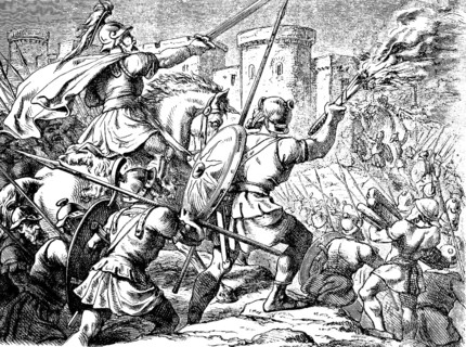 The city of Ai is captured by ambush, fire, city wall, battle, sword, lances, death, king arrested,