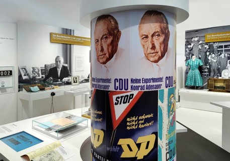 Exhibition on the life of Konrad Adenauer at the Federal Chancellor Adenauer House Foundation,