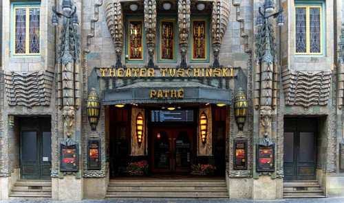 Tuschinski Theatre, Pathé Tuschinski, traditional 1920s Art Deco style cinema, Reguliersbreestraat,