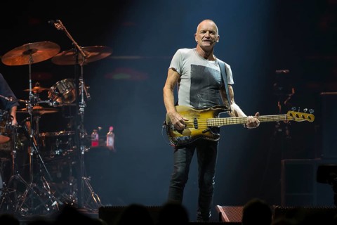 Sting (real name: Gordon Matthew Thomas Sumner, CBE) live on Sting 3.0 tour at Berlin's Uber Arena