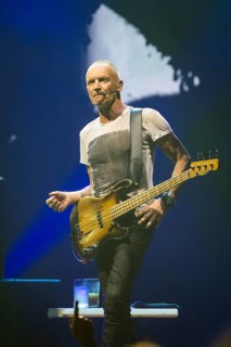 Sting (real name: Gordon Matthew Thomas Sumner, CBE) live on Sting 3.0 tour at Berlin's Uber Arena