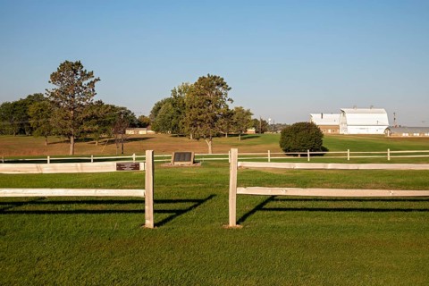 Canton, South Dakota - A marker lists the names of 120 patients at the Canton Asylum for Insane
