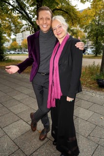 Marc Rudolf and Irene Christ at the annual press conference for the 2025/2026 season at the Theater