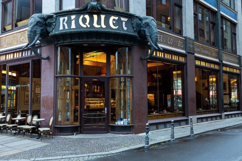 Riquet Café, coffee house, Leipzig, Saxony, Germany