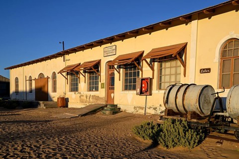 Former shop, Kolmanskop, near Lüderitz, Karas Region, Namibia