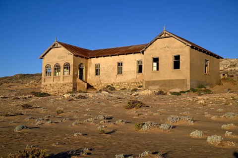 Doctor's house, Kolmanskop, near Lüderitz, Karas Region, Namibia