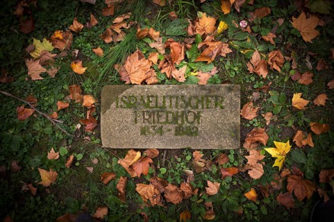 Jewish cemetery, Jewish cemetery, Hoppenlauf cemetery, oldest preserved cemetery in Stuttgart,