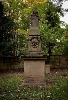 Gravestone, Grave of Gottlieb Christian Eberhard von Etzel, royal Württemberg chief architect and
