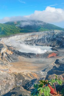 Poas volcano, Poas National Park, Costa Rica, Central America