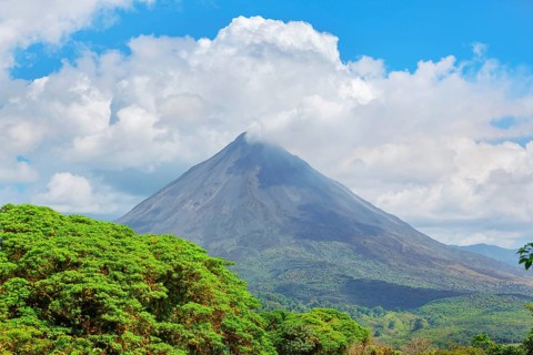 Arenal volcano, Arenal Volcano National Park, La Fortuna, Costa Rica