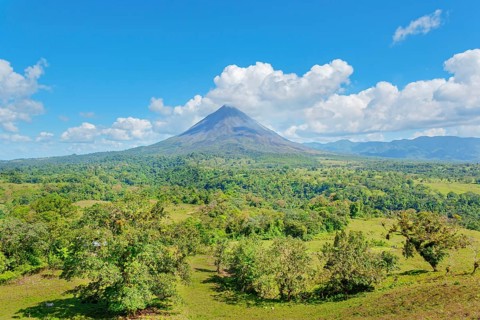 Arenal volcano, Arenal Volcano National Park, La Fortuna, Costa Rica